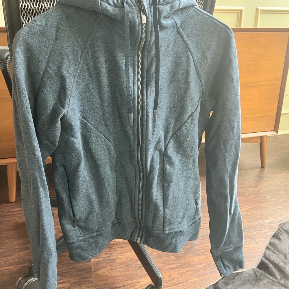 lulu lemon Blue Zip-Up Hoodie